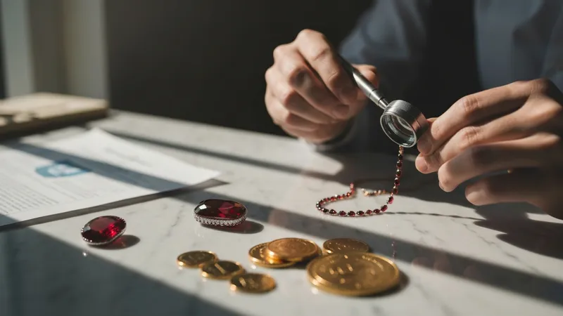 Bijoux En Grenat Investissement Ou Simple Tendance